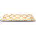 Yellow and White Checkerboard Universal Laptop 16.6in (13.4 x 9.7in) Skin